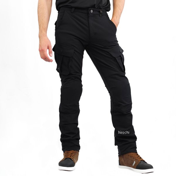 春夏モデル レディース クールドライカーゴパンツ 黒 WXLサイズ