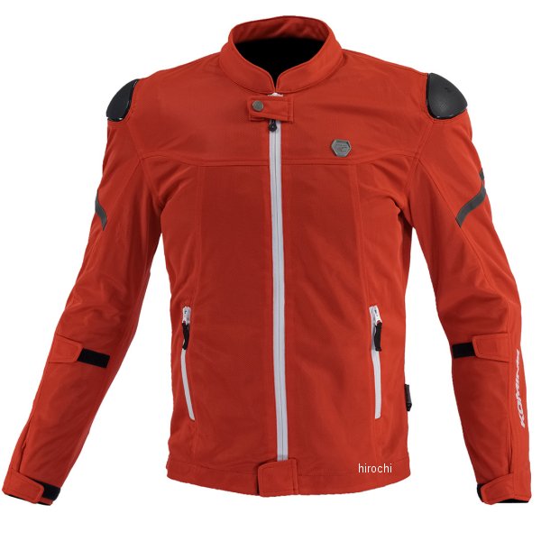 春夏モデル ハイプロテクトフルメッシュジャケット 赤 2XLサイズ