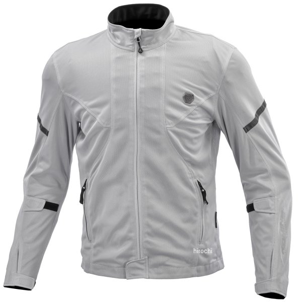 春夏モデル プロテクトフルメッシュジャケット ネオ シルバー Sサイズ