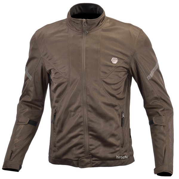 春夏モデル プロテクトフルメッシュジャケット ネオ ブラウン Sサイズ