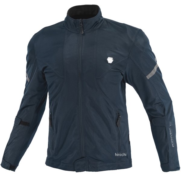 春夏モデル プロテクトフルメッシュジャケット ネオ ネイビー 2XLサイズ