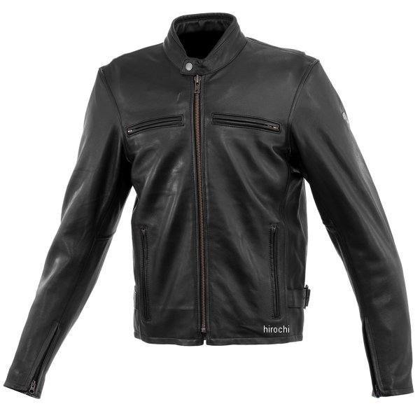 春夏モデル シングルライダースレザージャケット 黒 Mサイズ