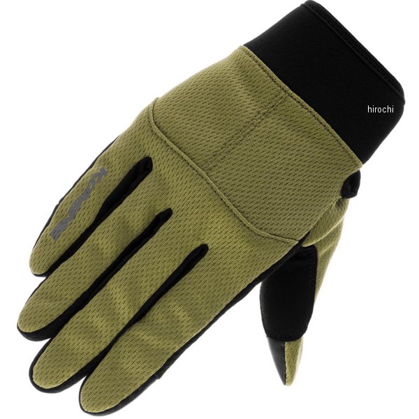 春夏モデル ライドメッシュグローブ GT オリーブ Lサイズ