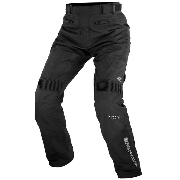 春夏モデル プロテクトライディングメッシュパンツ ビランシア 黒 XLBサイズ