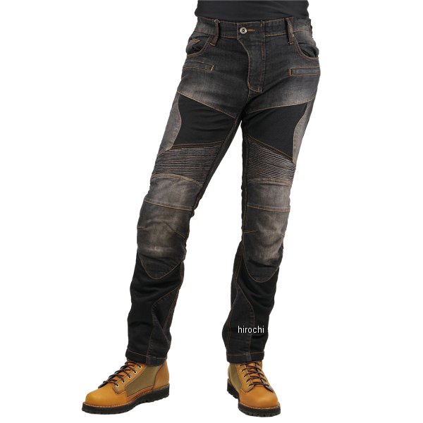 春夏モデル スーパーフィット プロテクトメッシュジーンズ 黒 Sサイズ