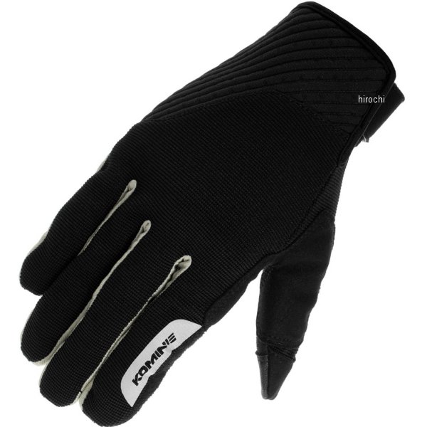 春夏モデル ストレッチメッシュグローブ ルーチェII 黒/グレー Lサイズ