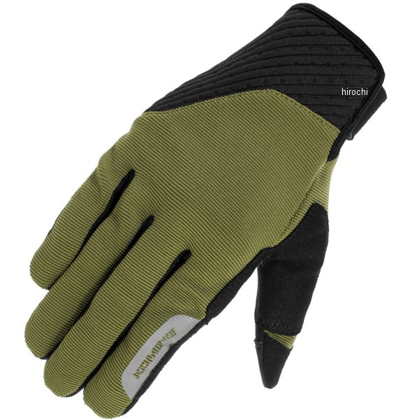 春夏モデル ストレッチメッシュグローブ ルーチェII オリーブ Sサイズ