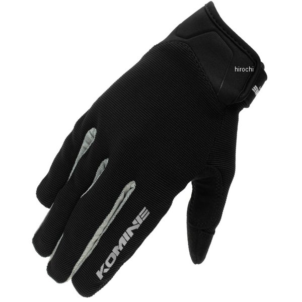 春夏モデル ライドメッシュグローブ アレシア 黒/シルバー XLサイズ