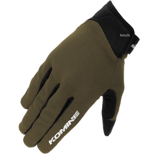 春夏モデル ライドメッシュグローブ アレシア オリーブ Mサイズ