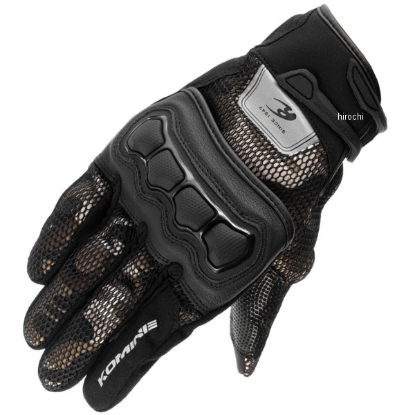 春夏モデル プロテクト3Dメッシュグローブ カモフラージュ XSサイズ