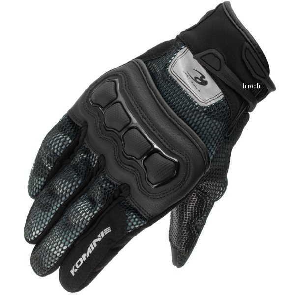 春夏モデル プロテクト3Dメッシュグローブ 黒/カモ 2XLサイズ