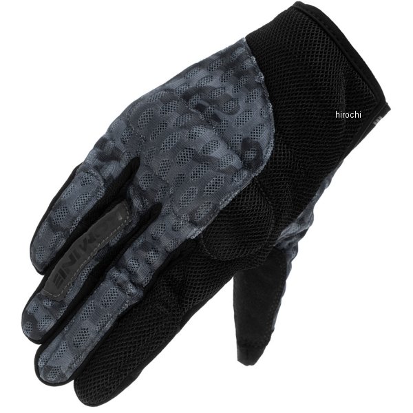 春夏モデル プロテクトクーリングメッシュグローブ ネオブラック/カモ Mサイズ