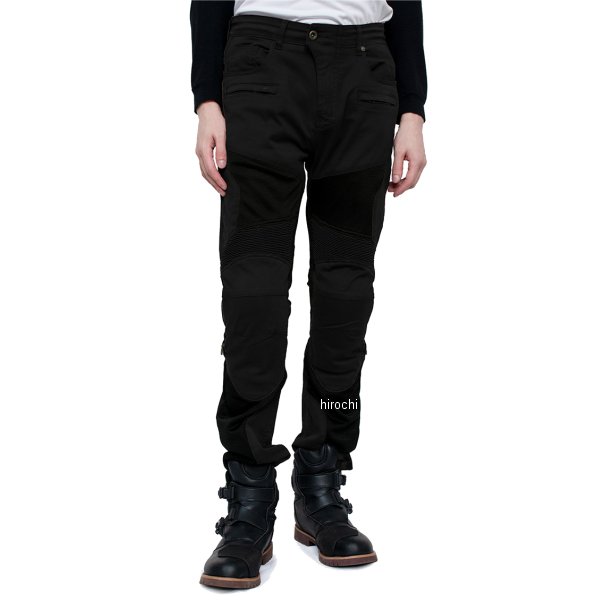 春夏モデル ストレッチャブルプロテクトメッシュパンツ 黒 Lサイズ