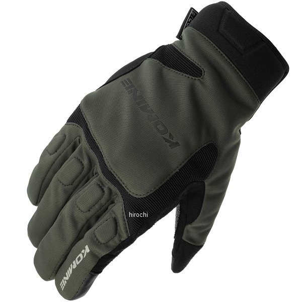 KOMINE 秋冬モデル プロテクトウインターグローブ カルタゴ バサルトグレー Lサイズ