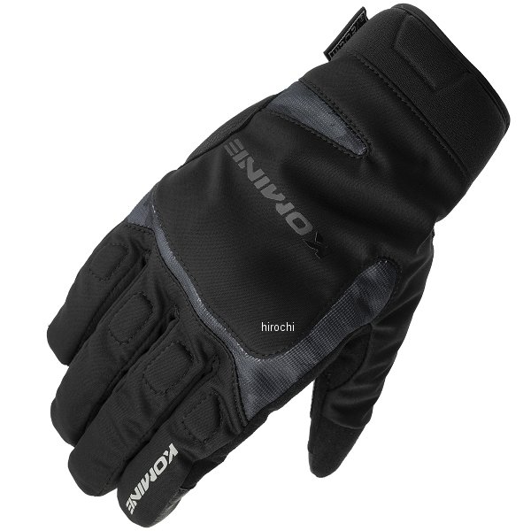 KOMINE 秋冬モデル プロテクトウインターグローブ カルタゴ ブラックカモ XSサイズ