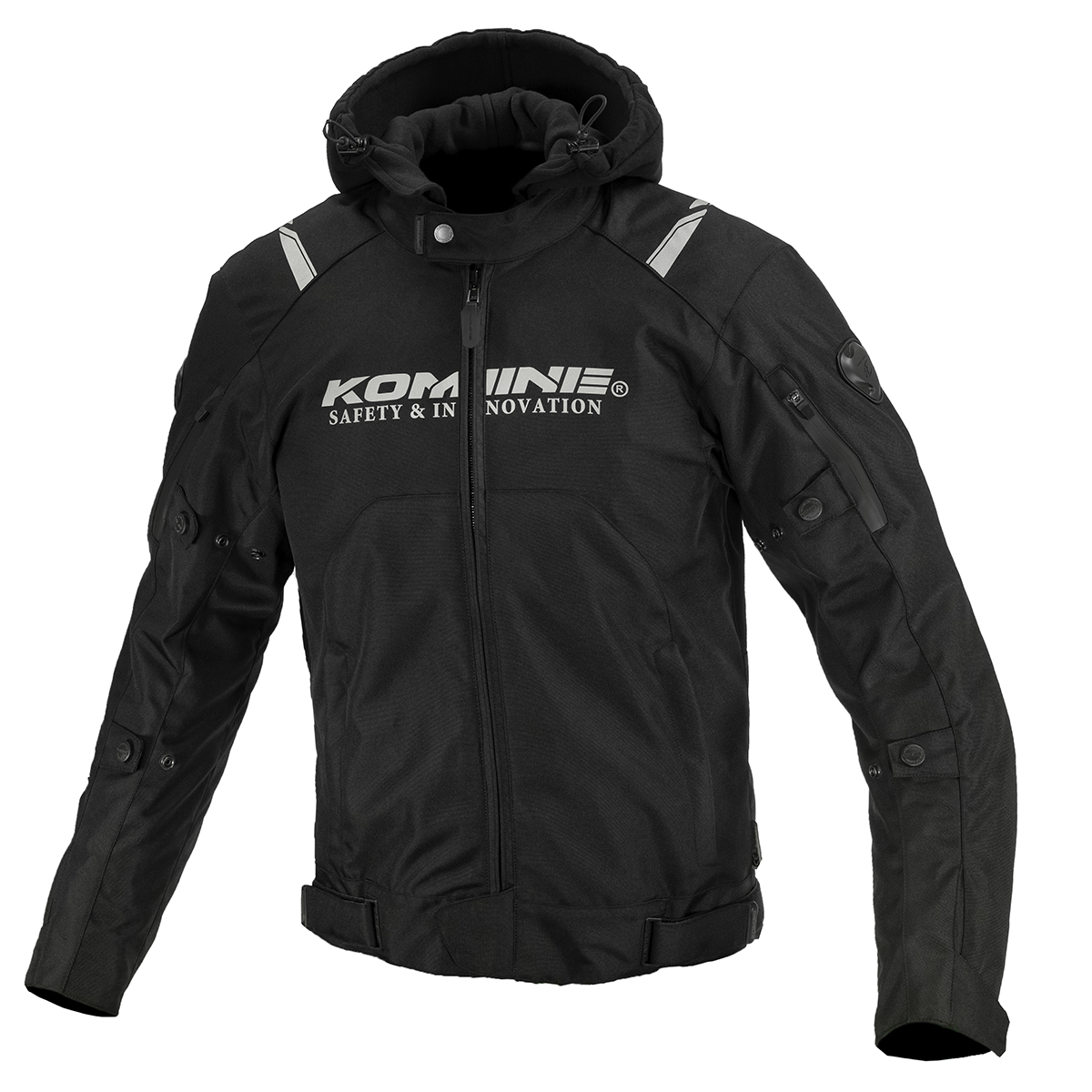 KOMINE 秋冬モデル プロテクトウインタージャケット 黒 2XLサイズ