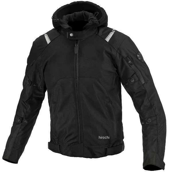 KOMINE 秋冬モデル プロテクトウインタージャケット オールブラック XLサイズ