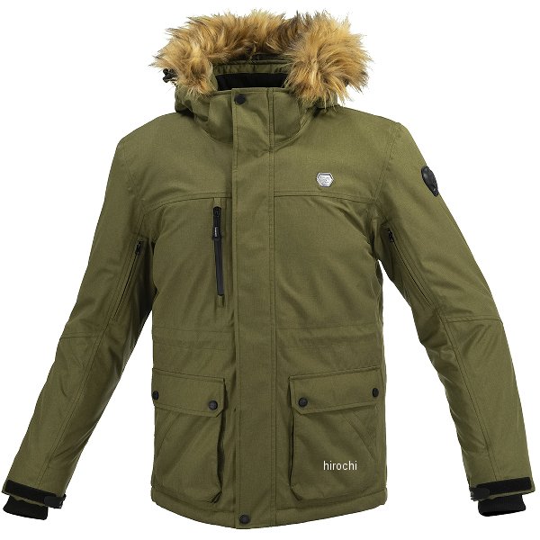 KOMINE 秋冬モデル プロテクトウォータープルーフウインターコート アーミーグリーン Mサイズ