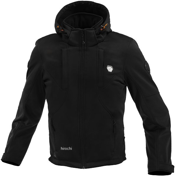 KOMINE 秋冬モデル プロテクトソフトシェルシステムパーカ 黒 5XLBサイズ