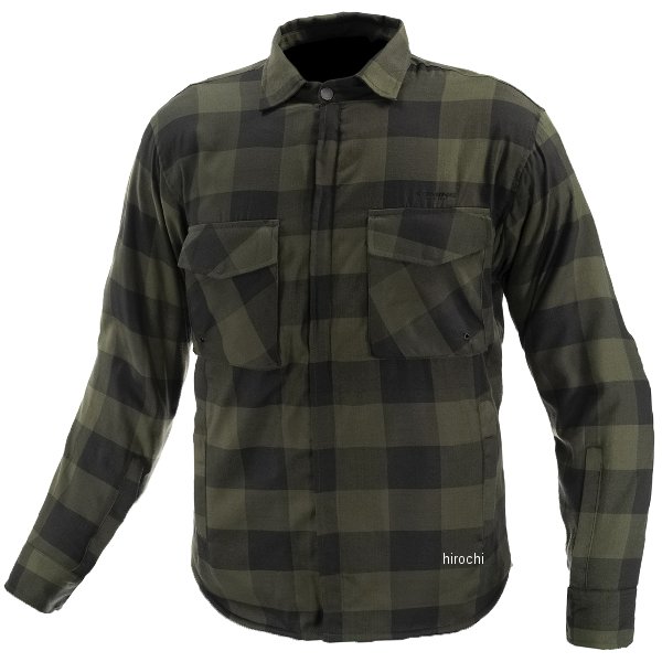 KOMINE 秋冬モデル プロテクトウォームライディングシャツ Zシリーズ オリーブ 3XLサイズ