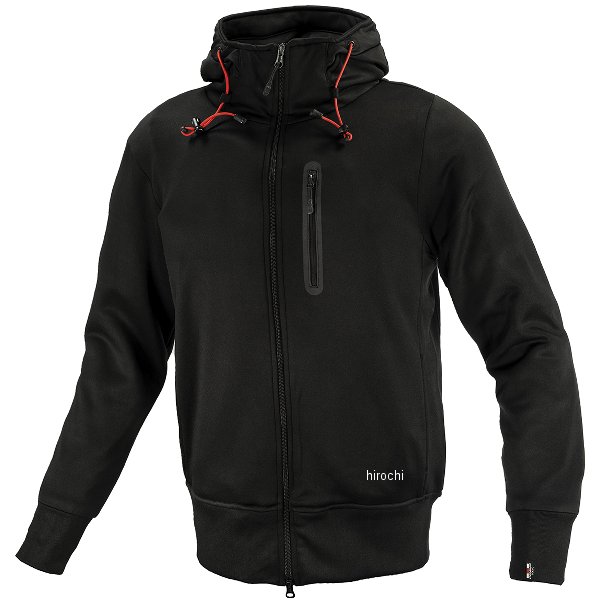 KOMINE 秋冬モデル プロテクトKVパーカ 黒 WMサイズ