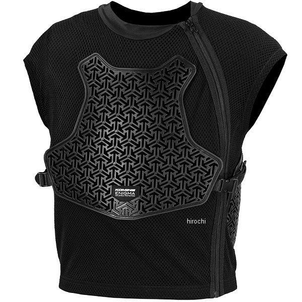 KOMINE エニグマ CE2 エアスルーアーマーベスト 黒 Sサイズ