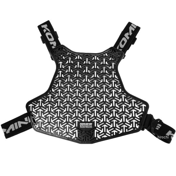 KOMINE エニグマ CE2 エアスルーチェストガード 黒 フリーサイズ