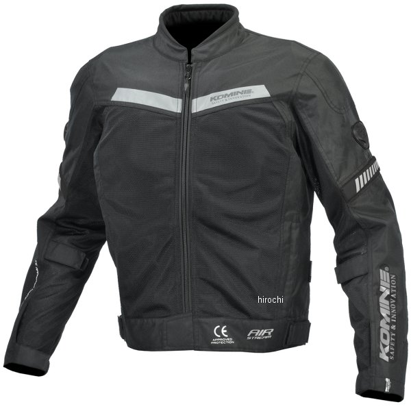 KOMINE 春夏モデル プロテクトハーフメッシュジャケット レディース 黒 WMサイズ