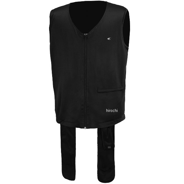 KOMINE 秋冬モデル QC3.0 イノベーティブヒーティングベスト 黒 Lサイズ