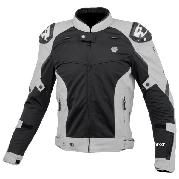 KOMINE 春夏モデル Rスペック スポーツメッシュジャケット ライトグレー Lサイズ