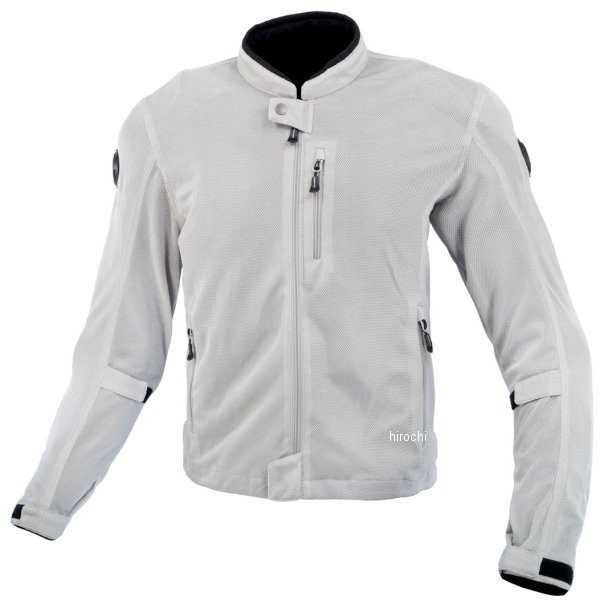 KOMINE 春夏モデル プロテクトメッシュジャケット シルバー Lサイズ