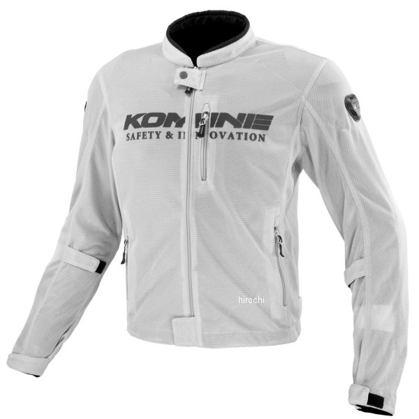 KOMINE 春夏モデル プロテクトメッシュジャケット シルバー 3XLサイズ