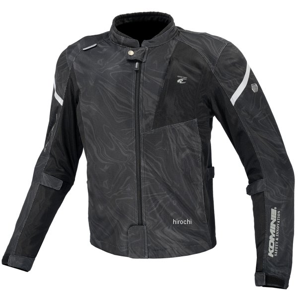 KOMINE 春夏モデル プロテクトフルメッシュジャケット ブラックマーブル 2XLサイズ