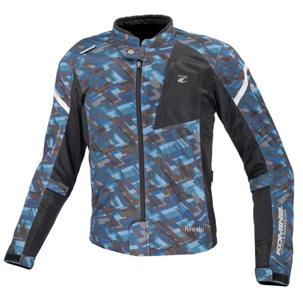 KOMINE 春夏モデル プロテクトフルメッシュジャケット プライドネイビー Lサイズ