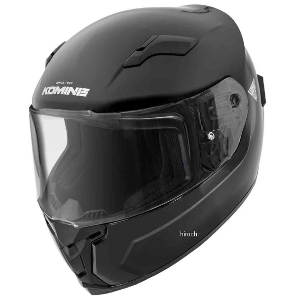 KOMINE FL フルフェイスヘルメット グロスブラック Lサイズ