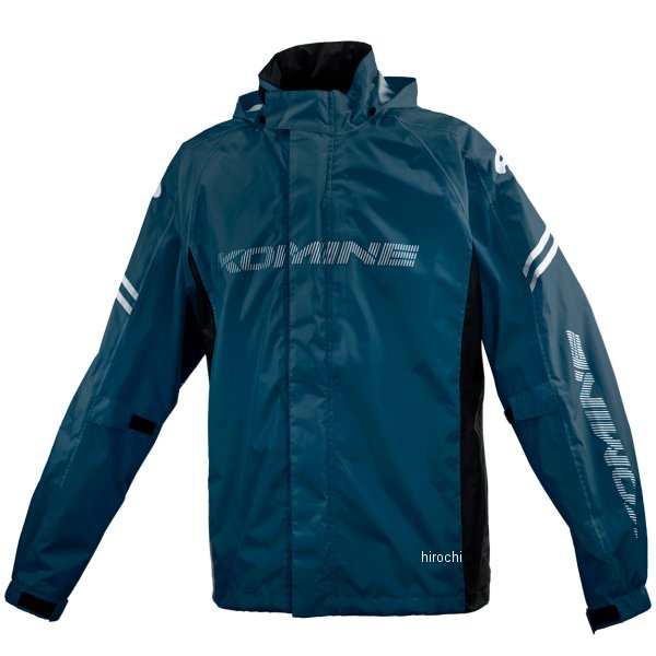 KOMINE 春夏モデル ブレスターレインウェア フィアート ネイビー 3XLBサイズ