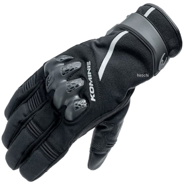 KOMINE 秋冬モデル プロテクトWPウィンターグローブ 黒 XLサイズ