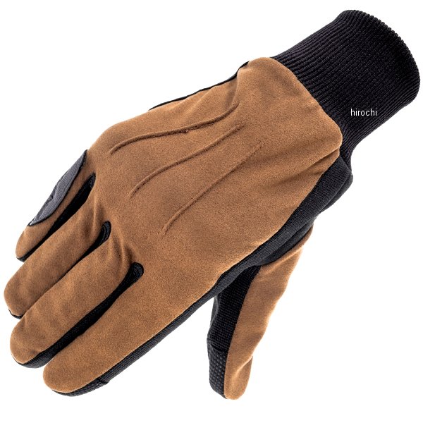 KOMINE 秋冬モデル アーバンプロテクトウインドプルーフグローブ ブラウン Lサイズ
