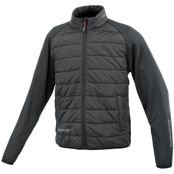 KOMINE 秋冬モデル ライディングウォームインナージャケット 黒 XLサイズ