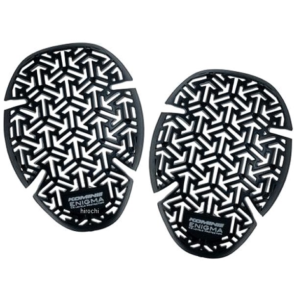 KOMINE ソフトインナープロテクター ENIGMA CE2 肘・肩・膝用 黒 フリーサイズ