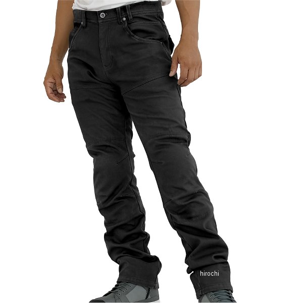 KOMINE 秋冬モデル エニグマライトプロテクトサーマルジーンズ コットンブラック L/32サイズ