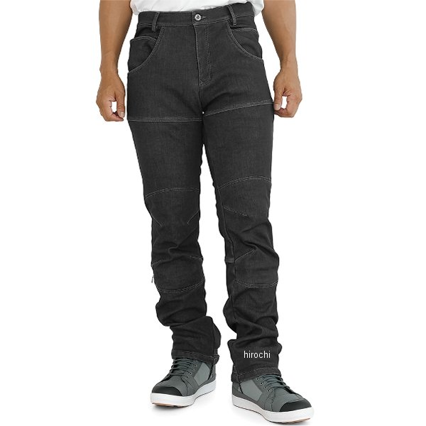 KOMINE 秋冬モデル エニグマライトプロテクトサーマルジーンズ デニムブラック WM/28サイズ