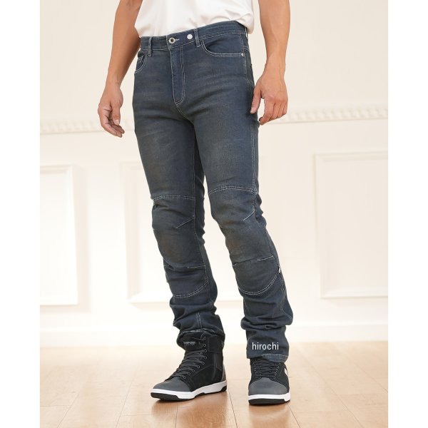 KOMINE 2025年春夏モデル エニグマライトプロテクトジーンズ ディープインディゴ L/32サイズ