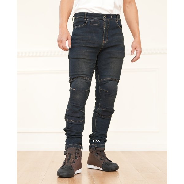 KOMINE 2025年春夏モデル エニグマライトプロテクトフィットジーンズ ディープインディゴ 3XL/38サイズ