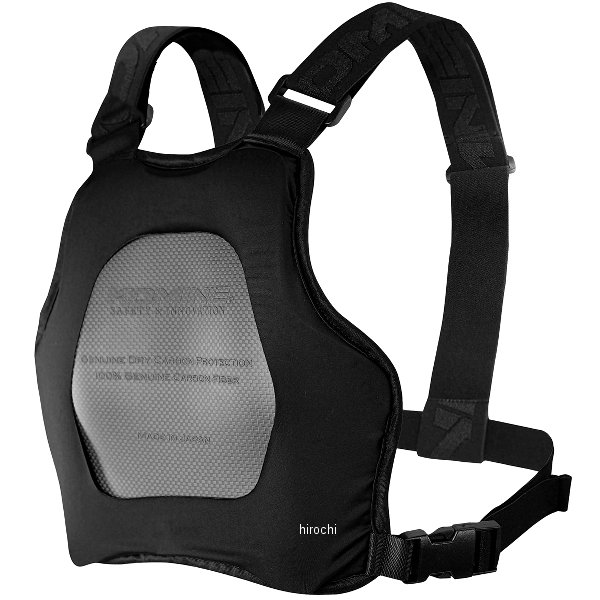 KOMINE 3Dドライカーボンチェストプロテクター 黒 フリーサイズ