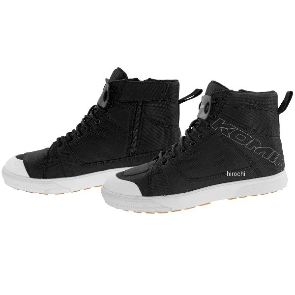 KOMINE WPライディングスニーカー 黒 28cm