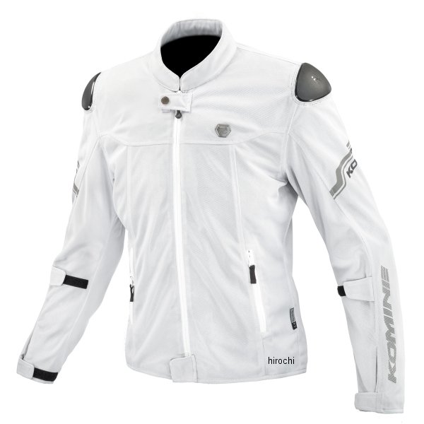 JK-175  KOMINE 2025年春夏モデル エニグマライト メッシュジャケット シルバー Mサイズ