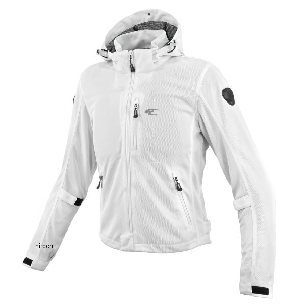 JK-176  KOMINE 2025年春夏モデル エニグマライト メッシュパーカ シルバー Mサイズ