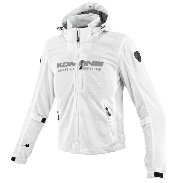 JK-176  KOMINE 2025年春夏モデル レディース エニグマライト メッシュパーカ KOMINEシルバー WMサイズ