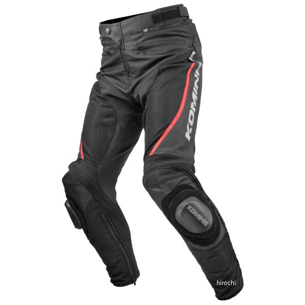 PK-757  KOMINE 2025年春夏モデル R-SPEC レザーメッシュパンツ 黒 Mサイズ